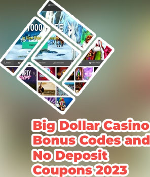 Big dollar casino bonus codes