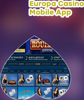 Europacasino app