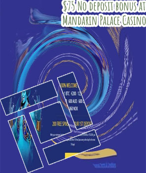 Mandarin palace casino bonus codes